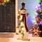 Glitzhome® 36'' Lighted Wooden Snowman Porch Décor